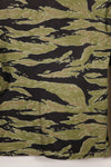Real Late War Pattern Tiger Stripe Shirt, heavyweight fabric, good condition.