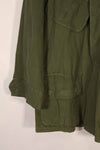 Real 1970 4th Model Jungle Fatigue Jacket M-R with insignia, used.