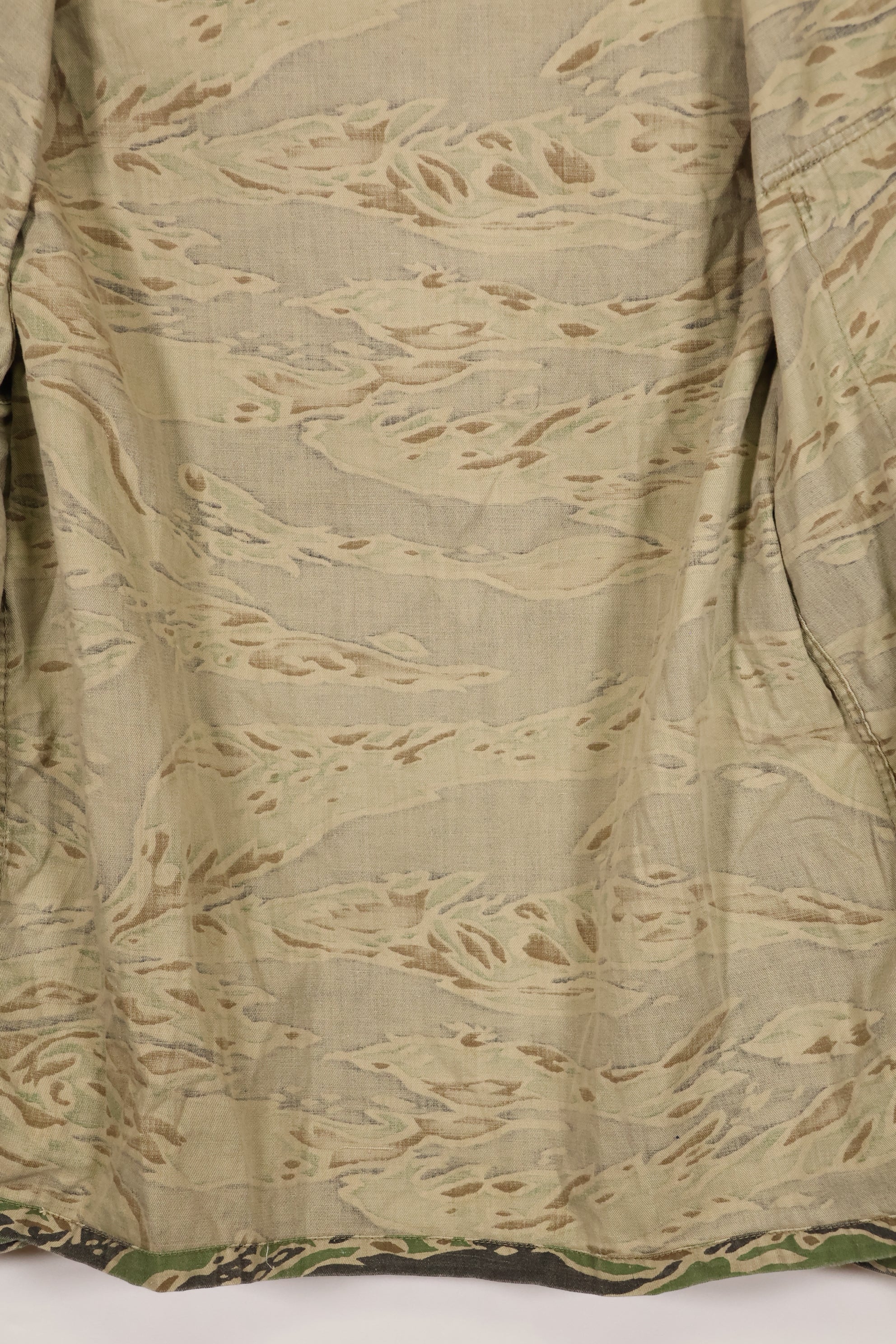 Actual Late War Pattern Tiger Stripe Shirt A-L Faded