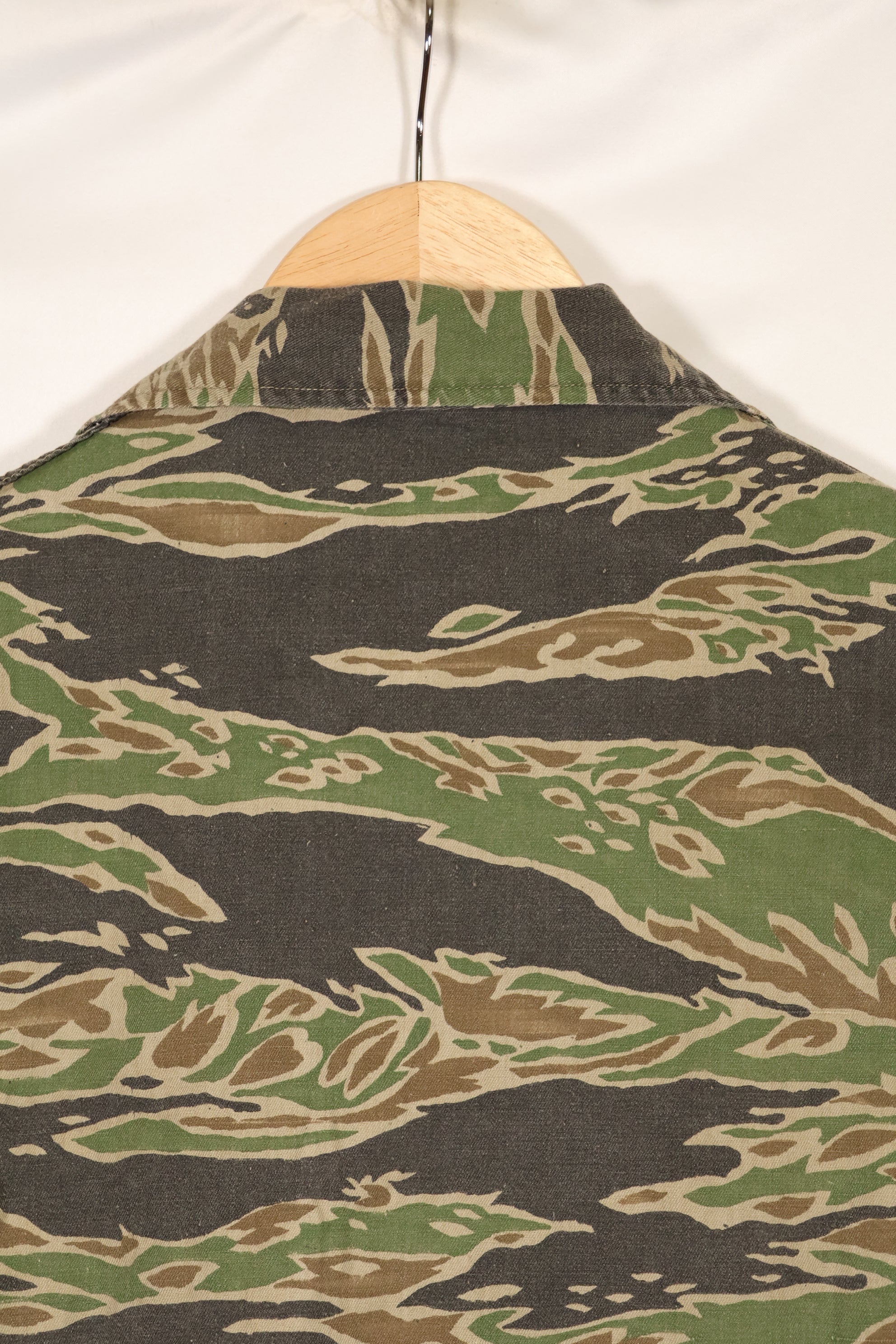 Actual Late War Pattern Tiger Stripe Shirt A-L Faded