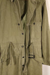 1940s, 36R, U.S. Army Combat Coveralls, PW (Prisoner of War) item, faded, used
