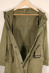 1940s, 36R, U.S. Army Combat Coveralls, PW (Prisoner of War) item, faded, used