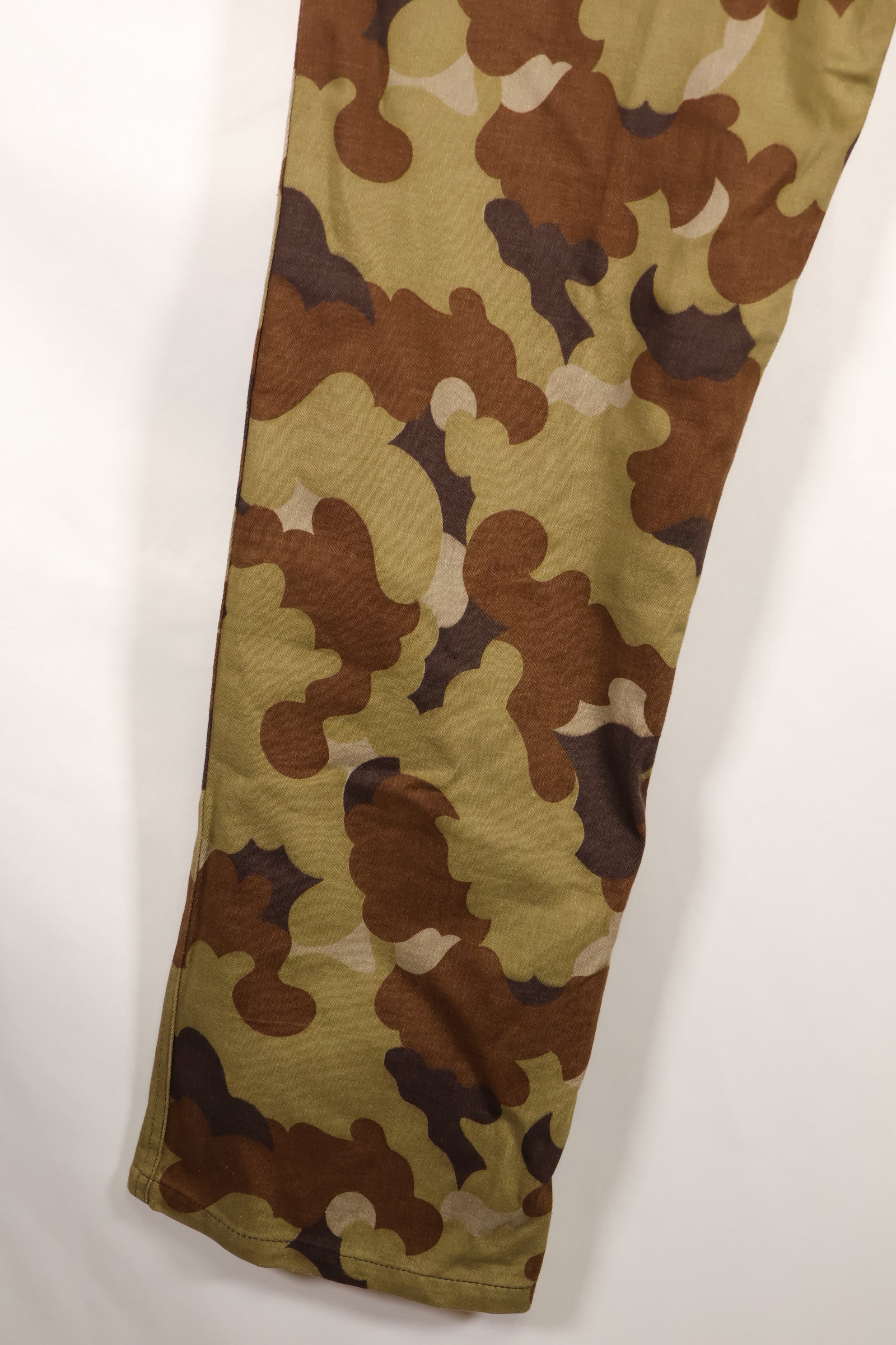 Real South Vietnam National Field Military Police Cloud Camouflage Top and Bottom Set, unused.