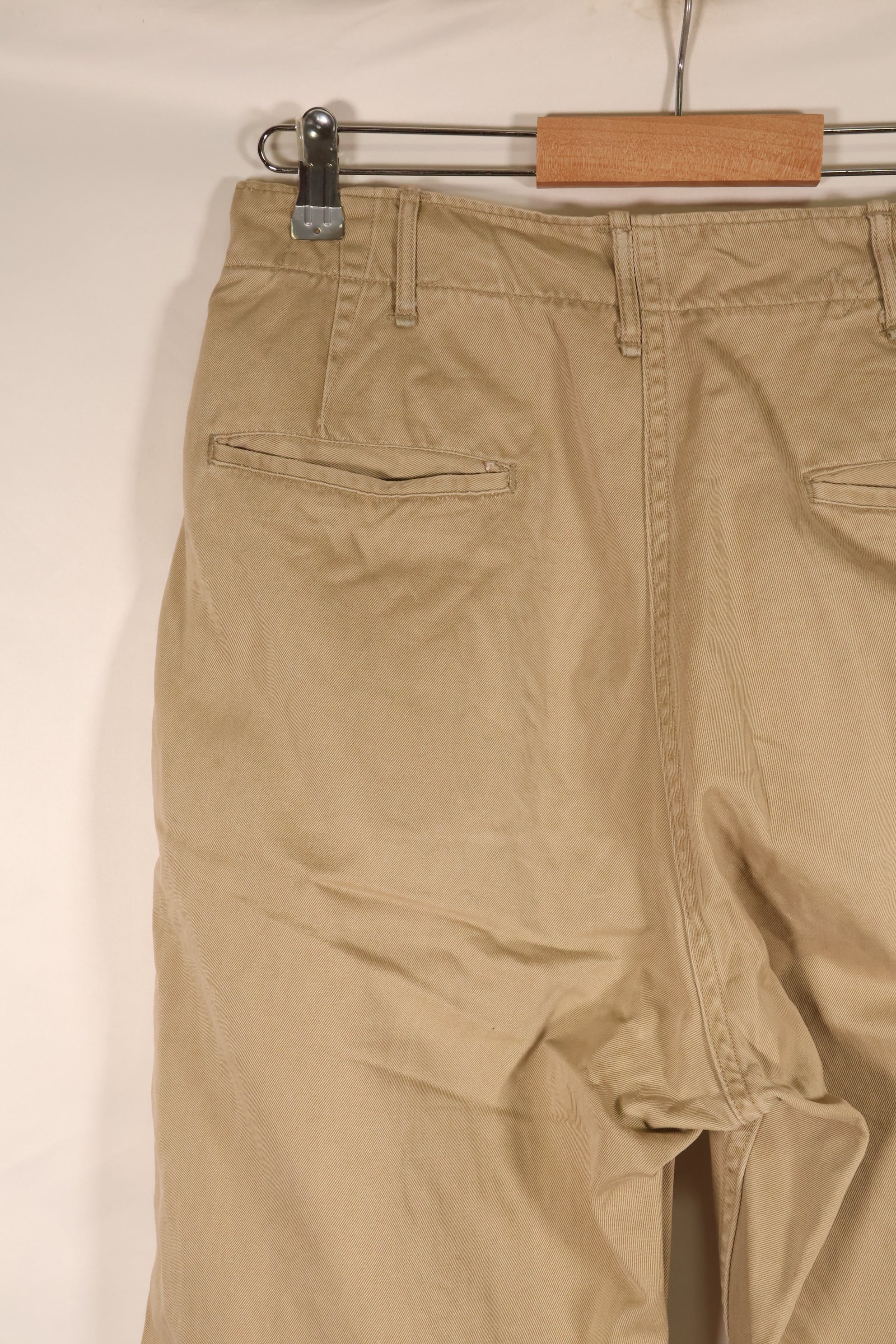 1940s, WWII, U.S. Army, Chino Pants, Service Uniform Pants, Used