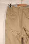 1940s, WWII, U.S. Army, Chino Pants, Service Uniform Pants, Used