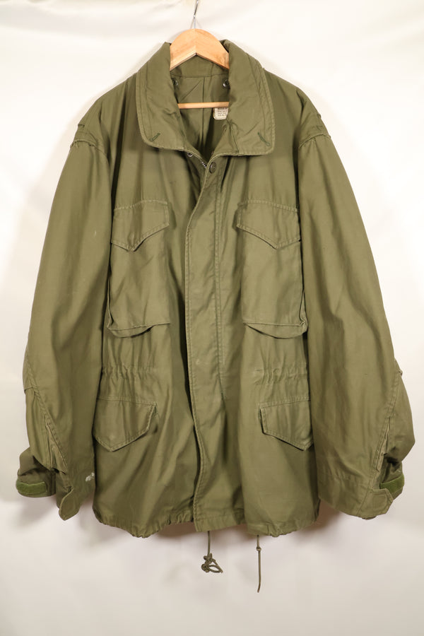 1967 Contract, L-R, 2nd Model M65 Field Jacket, No Epaulets, Used