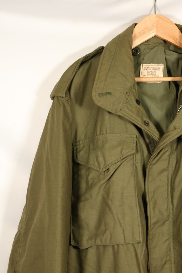 1969 Contract, S-R, 2nd Model, U.S. Army M65 Field Jacket, Good Condition, Used