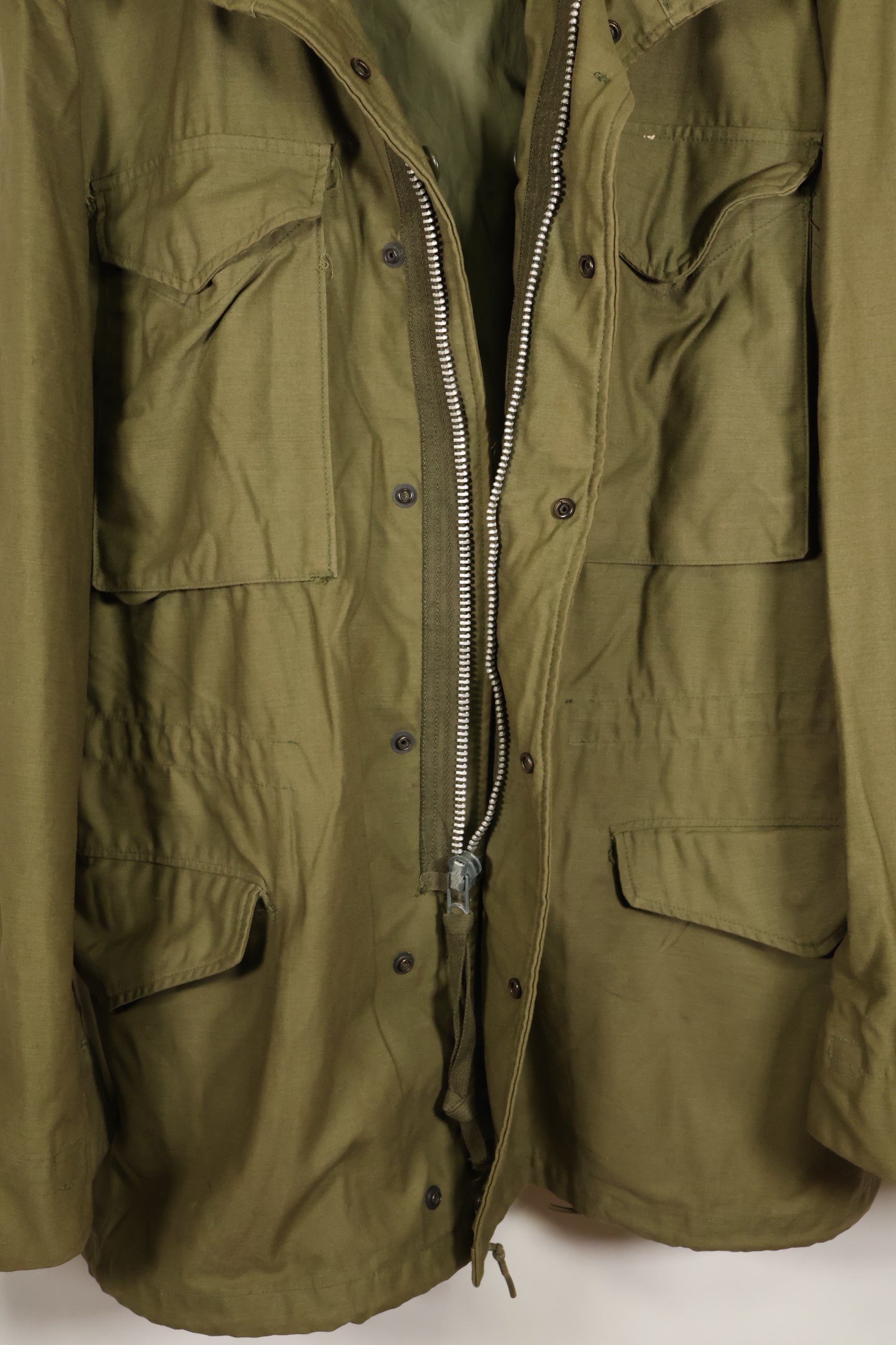 1969 Contract, S-R, 2nd Model, U.S. Army M65 Field Jacket, Good Condition, Used