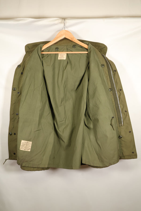 1969 Contract, S-R, 2nd Model, U.S. Army M65 Field Jacket, Good Condition, Used