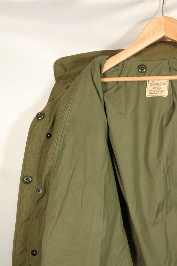 1969 Contract, S-R, 2nd Model, U.S. Army M65 Field Jacket, Good Condition, Used
