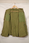 1950s French Army Lizard Camouflage TAP 47/53 Airborne Jacket with Israeli Stamp Used