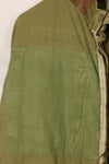 1950s French Army Lizard Camouflage TAP 47/53 Airborne Jacket with Israeli Stamp Used