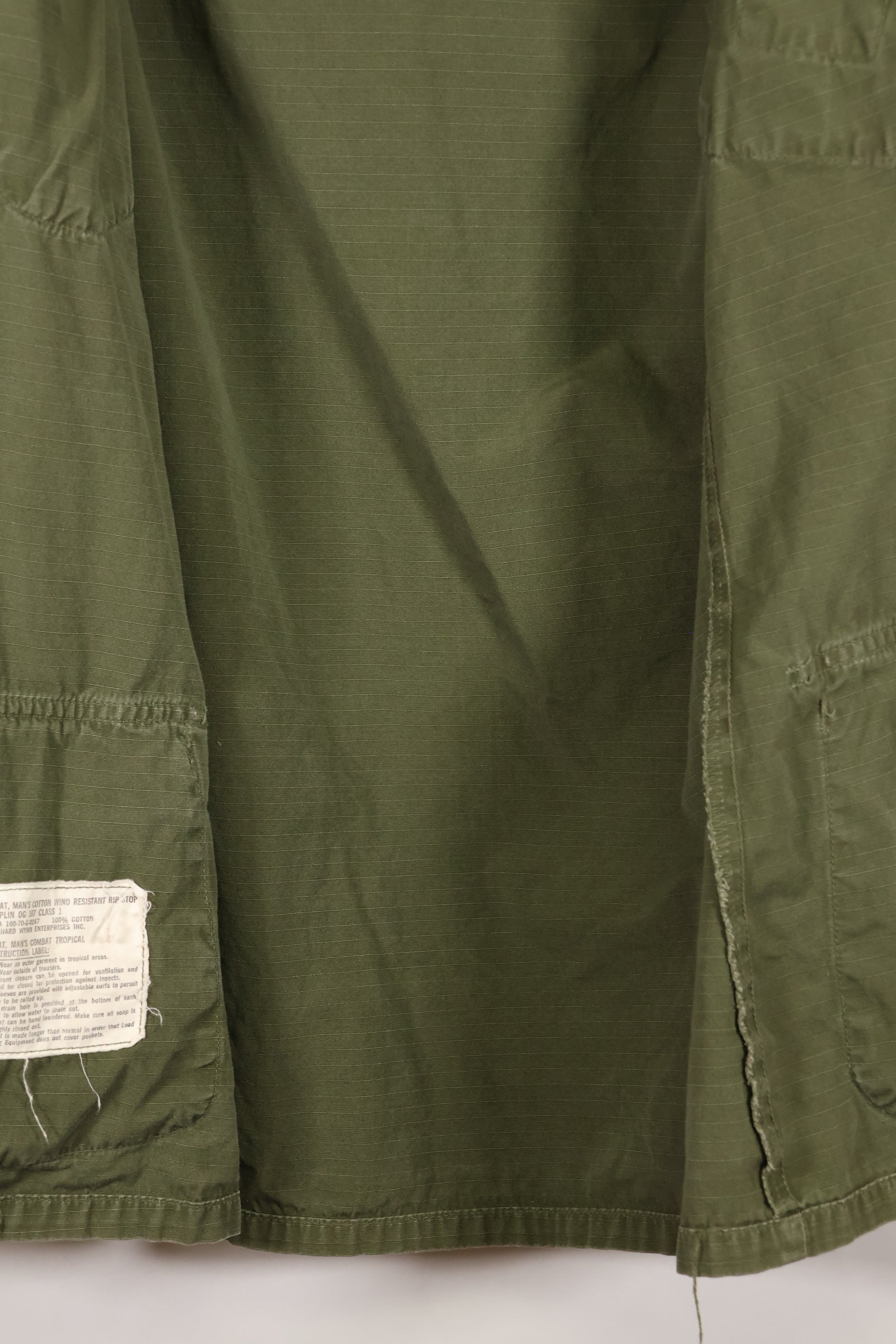 1970 Contract X-SMALL-REGULAR 4th Model Jungle Fatigue Jacket Used Film Company Release (Copy)