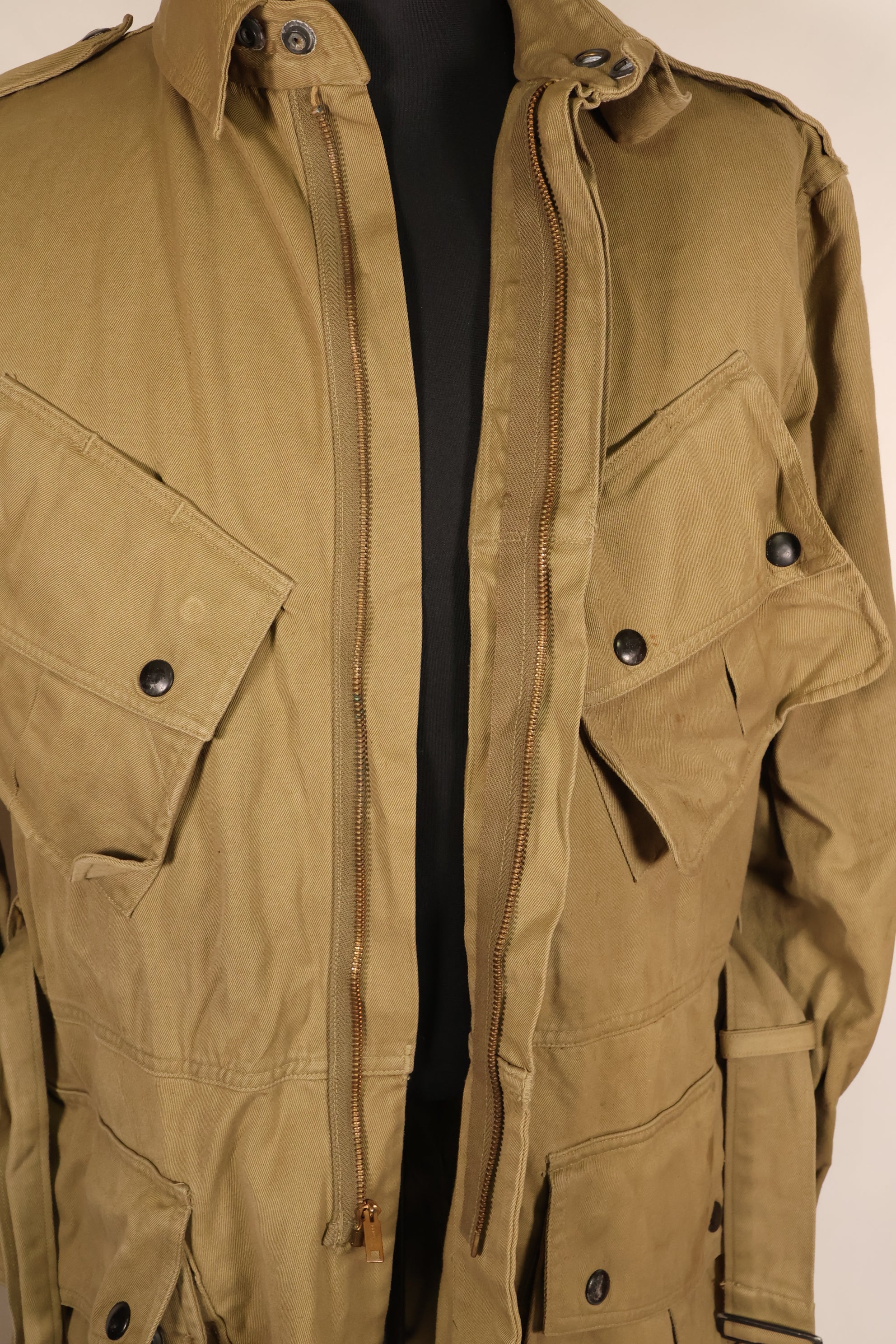 Early 1940s, Size 42L, U.S. Army, Airborne Division, M-1942 Jump Jacket, Good Condition, Used
