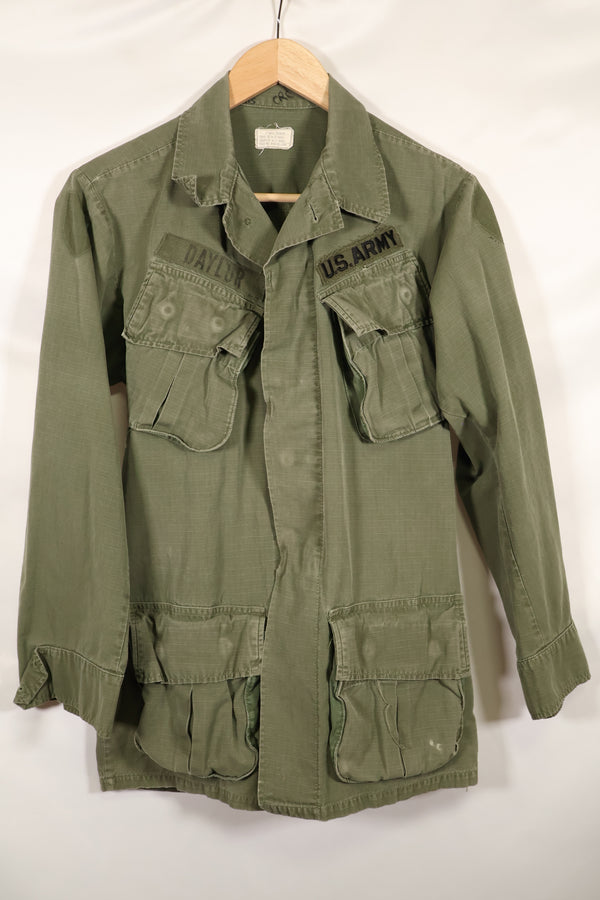 1968 Contract X-SMALL-REGULAR 4th Model Jungle Fatigue Jacket Used Film Company Release