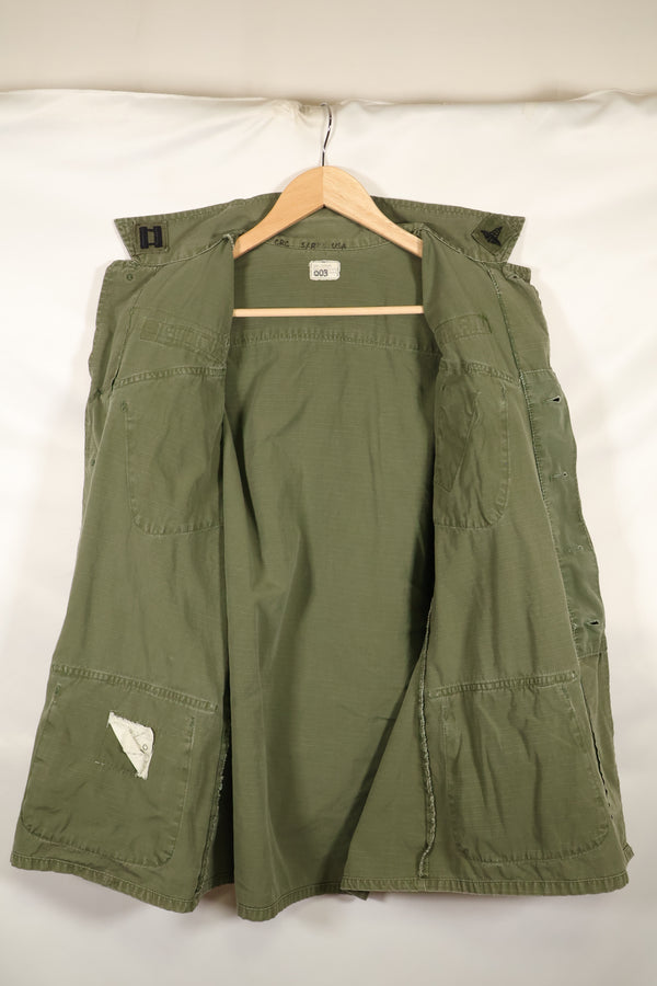 1970 Contract SMALL-REGULAR 4th Model Jungle Fatigue Jacket Used Film Company Release