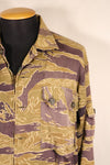 Late 1960s—Worn by a former MIKE FORCE advisor—Gold Tiger US-M shirt with modified zipper