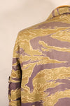 Late 1960s—Worn by a former MIKE FORCE advisor—Gold Tiger US-M shirt with modified zipper