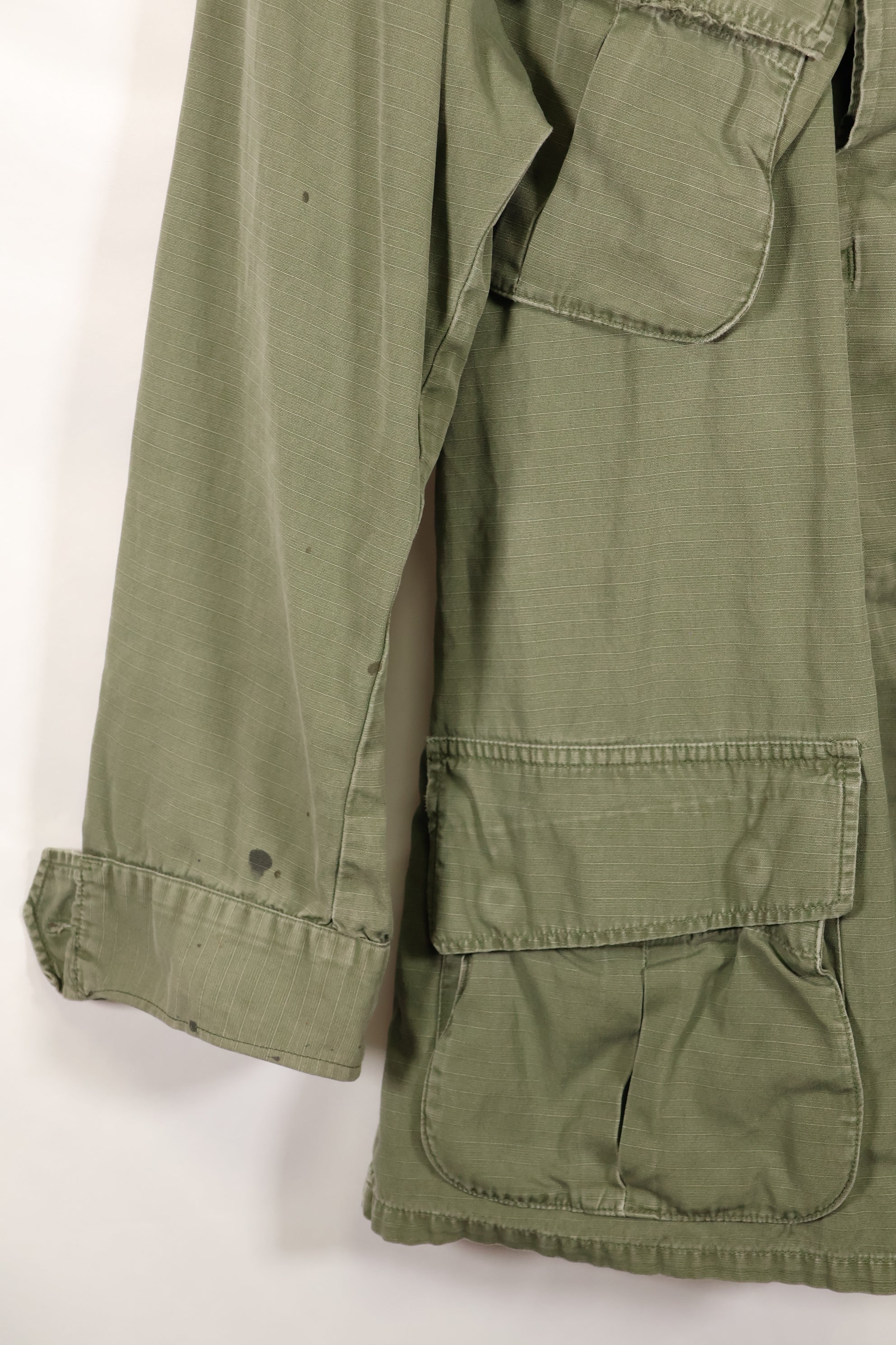 1969 Contract SMALL-REGULAR 4th Model Jungle Fatigue Jacket Used Film Company Release