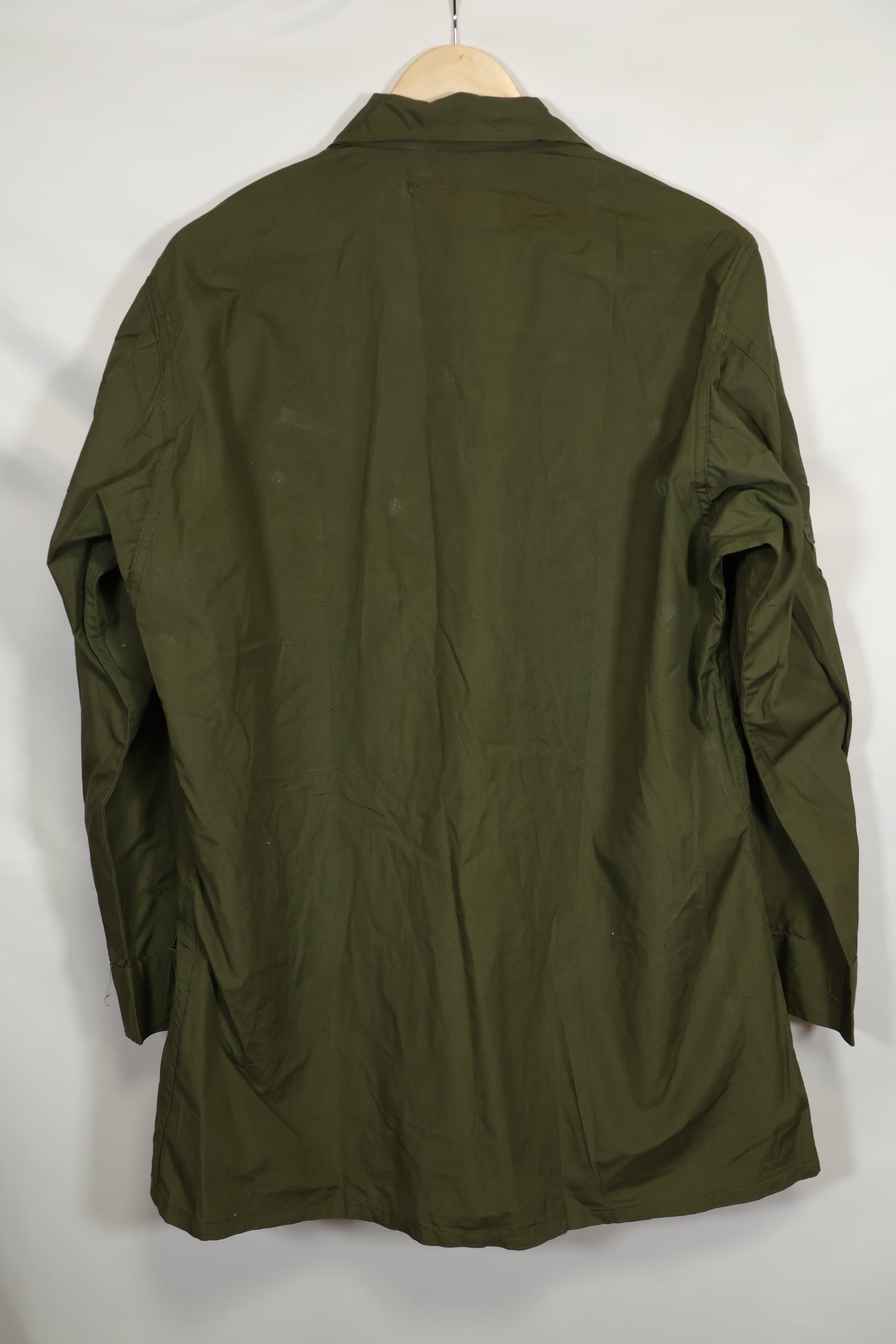 Mid-1960s 3rd Model Jungle Fatigue Jacket, used with patch marks