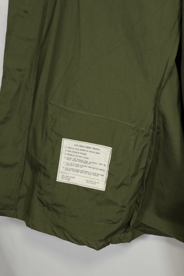 Circa 1966-67 Deadstock 3rd Model Jungle Fatigue Jacket M-L, in storage.