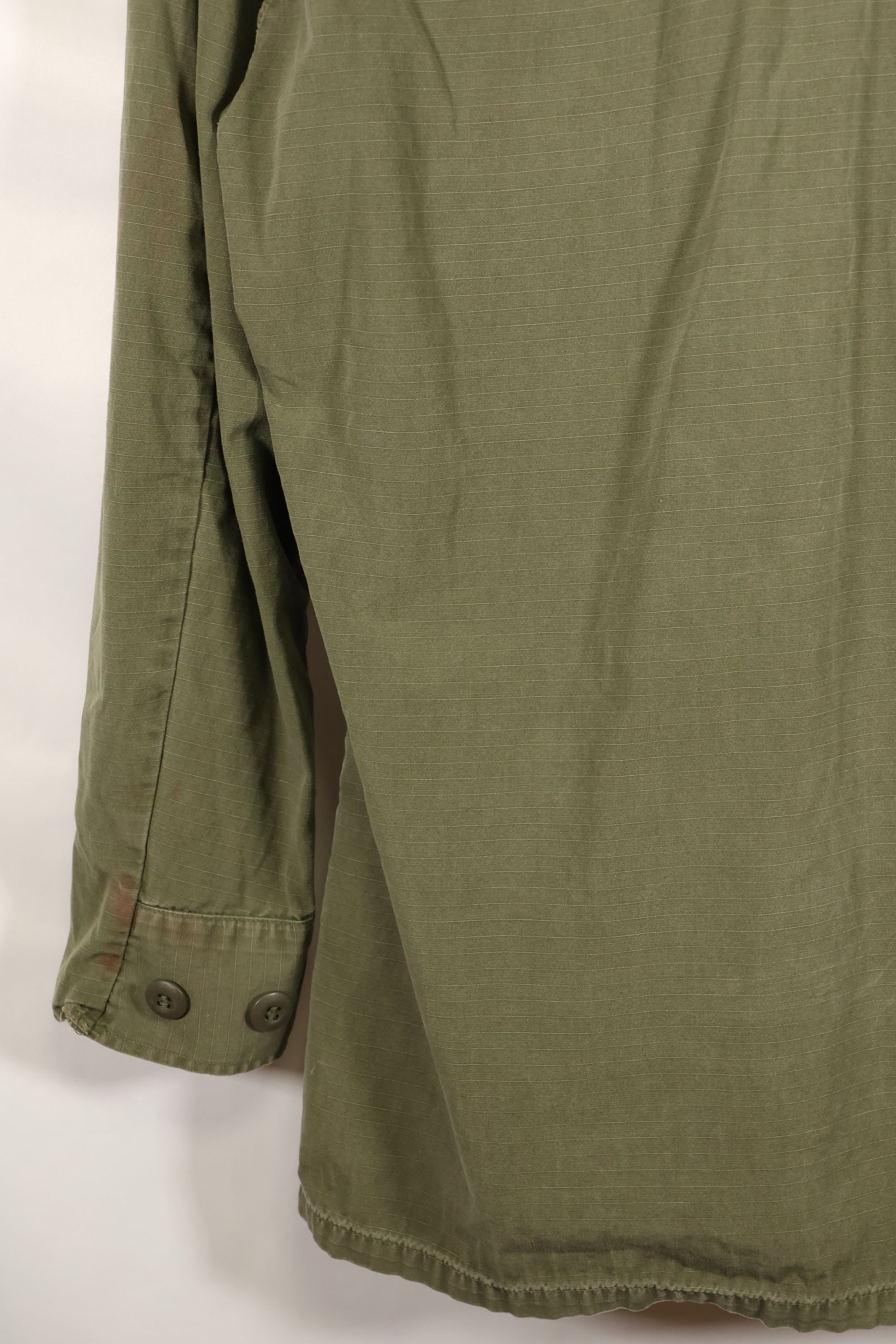 1969 Contract SMALL-REGULAR 4th Model Jungle Fatigue Jacket Used Film Company Release C