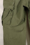 Circa 1969 XS-S size 4th Model Jungle Fatigue pants, used, released by film company