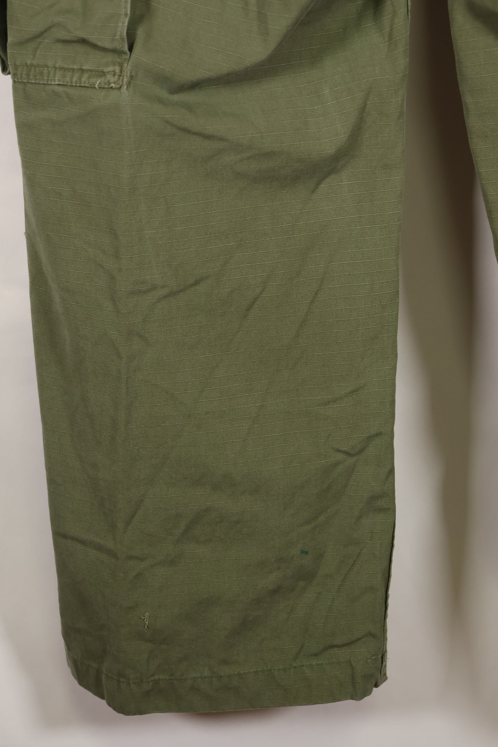 Circa 1969 XS-S size 4th Model Jungle Fatigue pants, used, released by film company