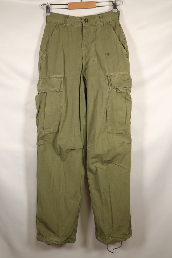 Circa 1967 XS-R size 4th Model Jungle Fatigue pants, used, released by a movie company.