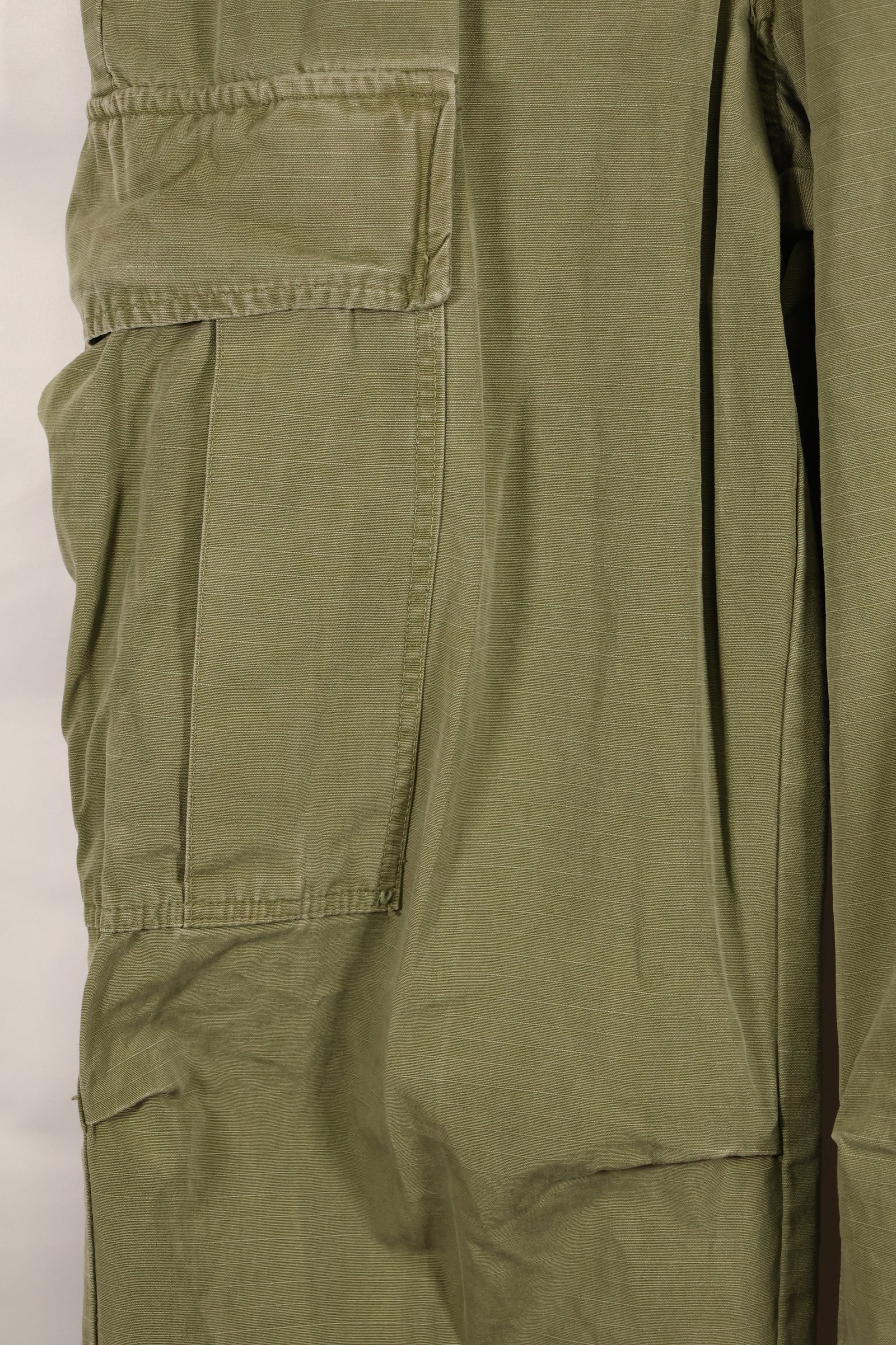 Circa 1967 XS-R size 4th Model Jungle Fatigue pants, used, released by a movie company.