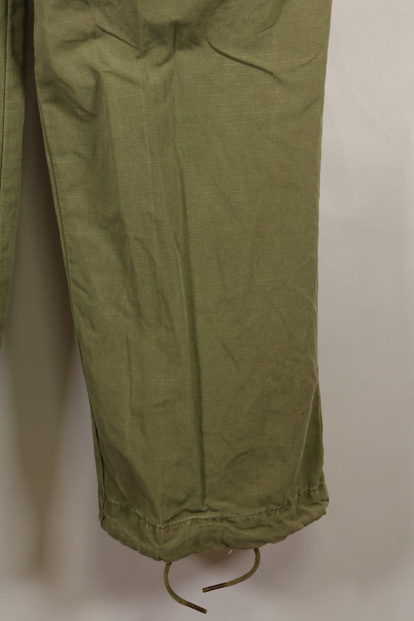 Circa 1967 XS-R size 4th Model Jungle Fatigue pants, used, released by a movie company.