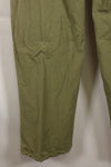 Circa 1967 XS-R size 4th Model Jungle Fatigue pants, used, released by a movie company.