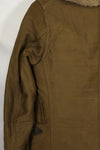 1930's-40's U.S. Army Mackinaw Coat, heavy coat, used, missing buttons.