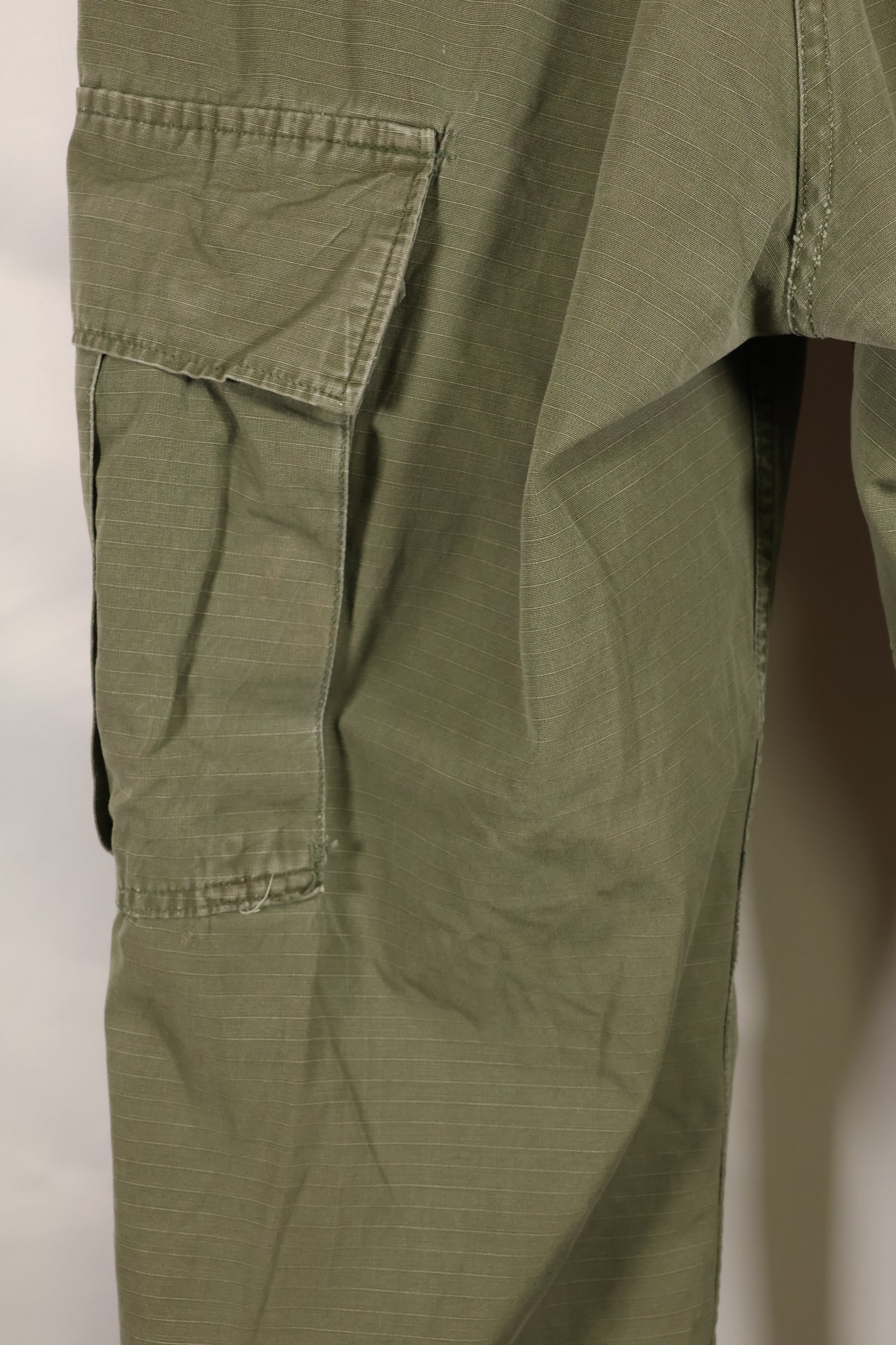 Circa 1969 Estimated size S-S 4th Model Jungle Fatigue pants, used, released by a movie company.