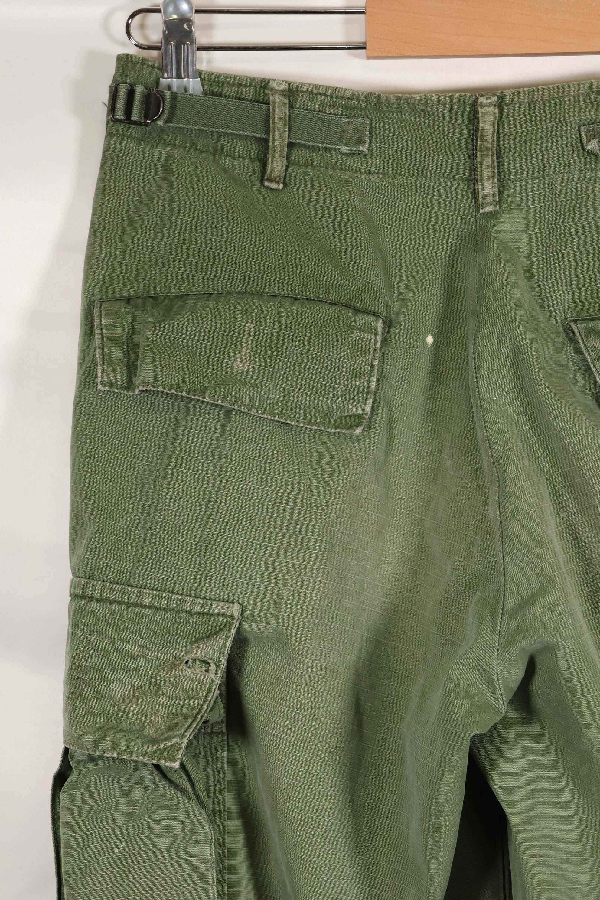 Circa 1968 S-R Size 4th Model Jungle Fatigue Pants, Used, Released by Film Company