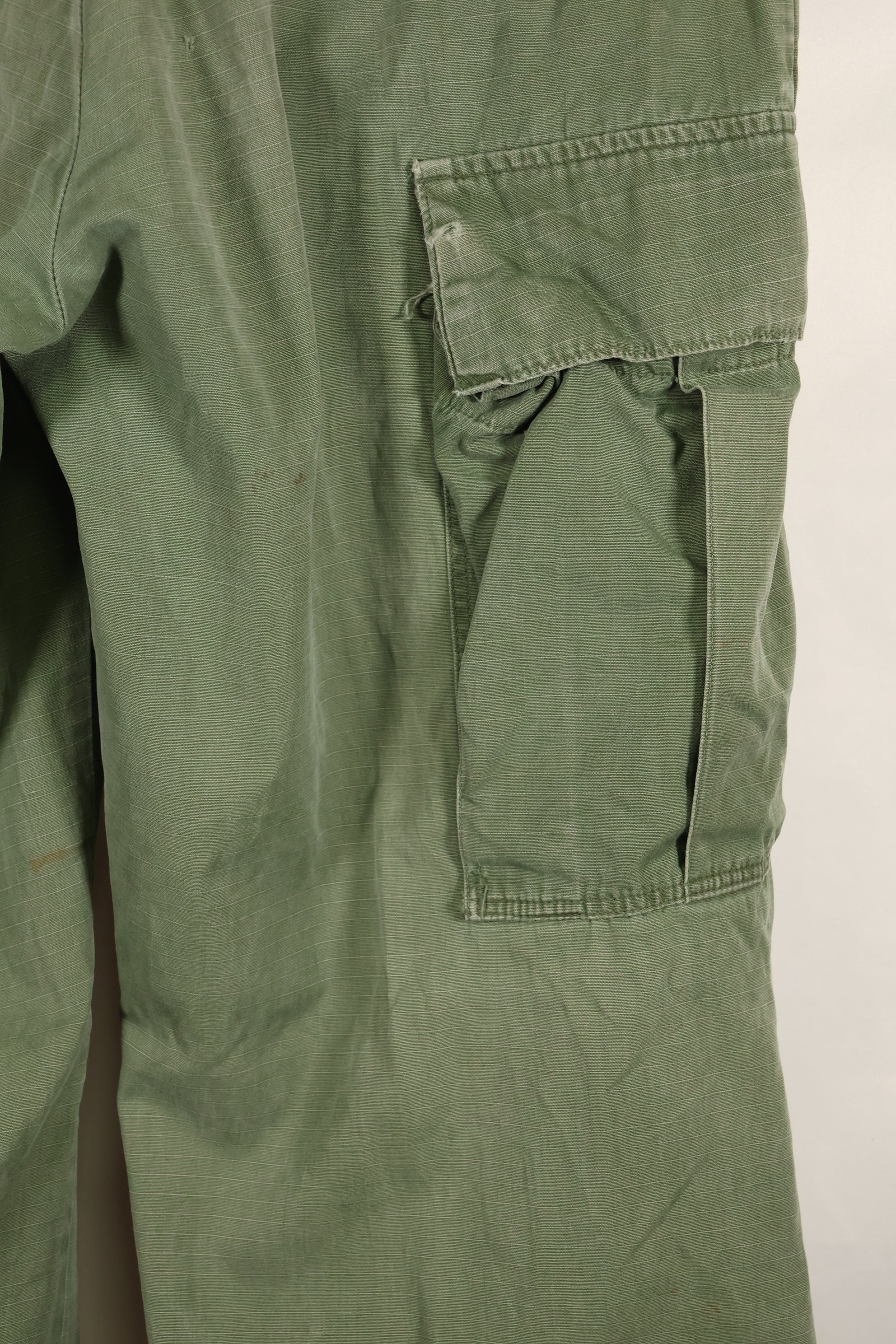 Circa 1968 S-R Size 4th Model Jungle Fatigue Pants, Used, Released by Film Company