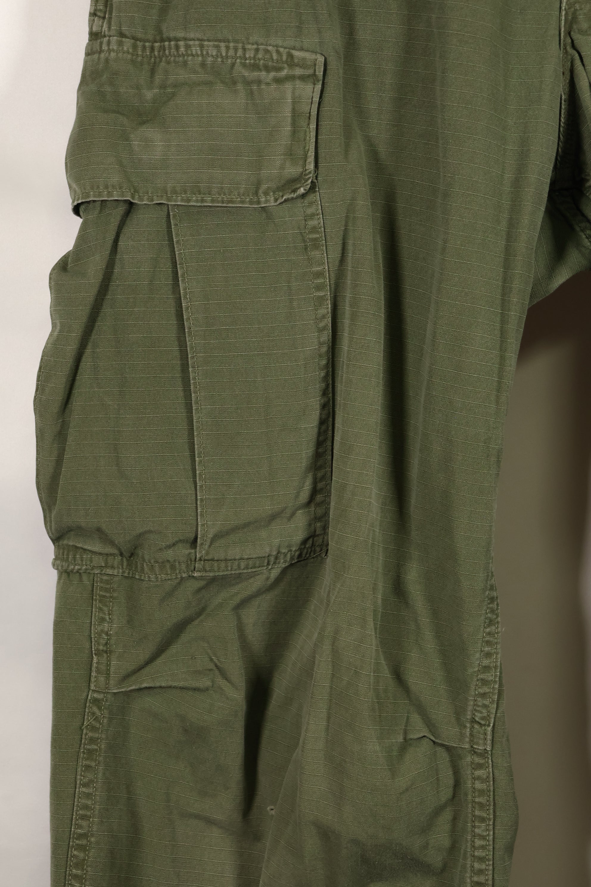 Circa 1969 S-R Size 4th Model Jungle Fatigue Pants, Used, Released by Film Company