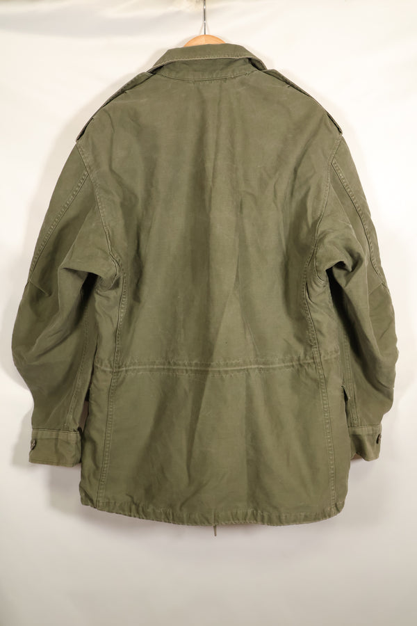 1957 Contract, S-S, U.S. Military, M51 Fold Jacket, No Liner, Faded, Used