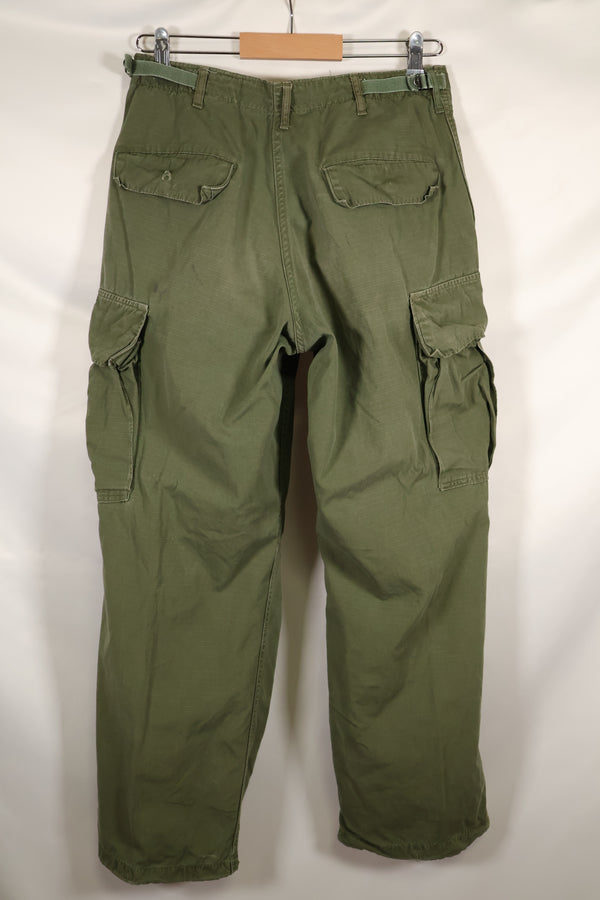 Circa 1969 S-R Size 4th Model Jungle Fatigue Pants, Used, Released by Film Company