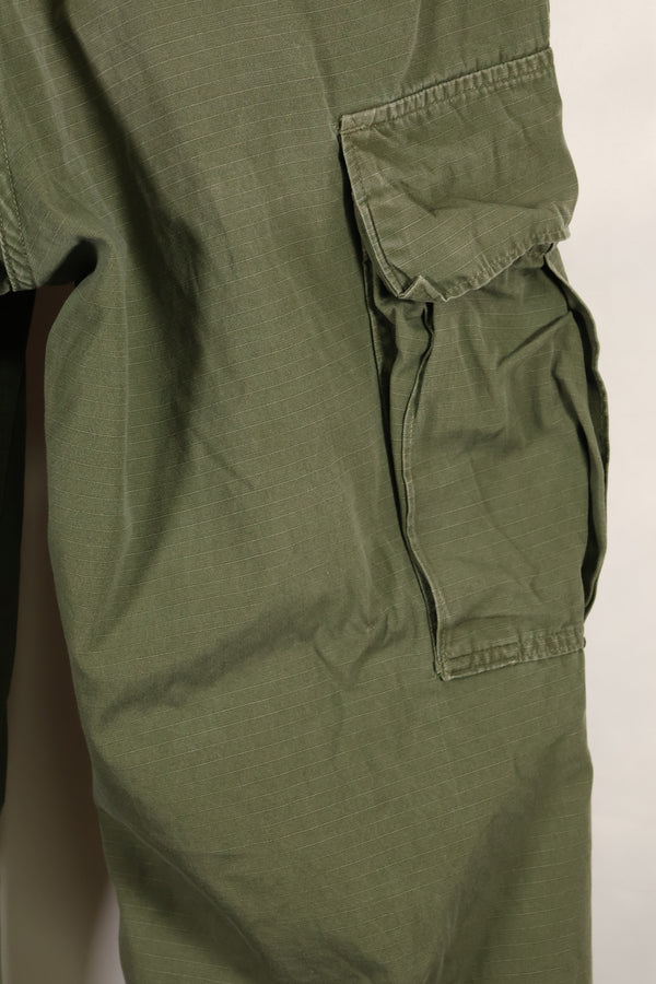Circa 1969 S-R Size 4th Model Jungle Fatigue Pants, Used, Released by Film Company