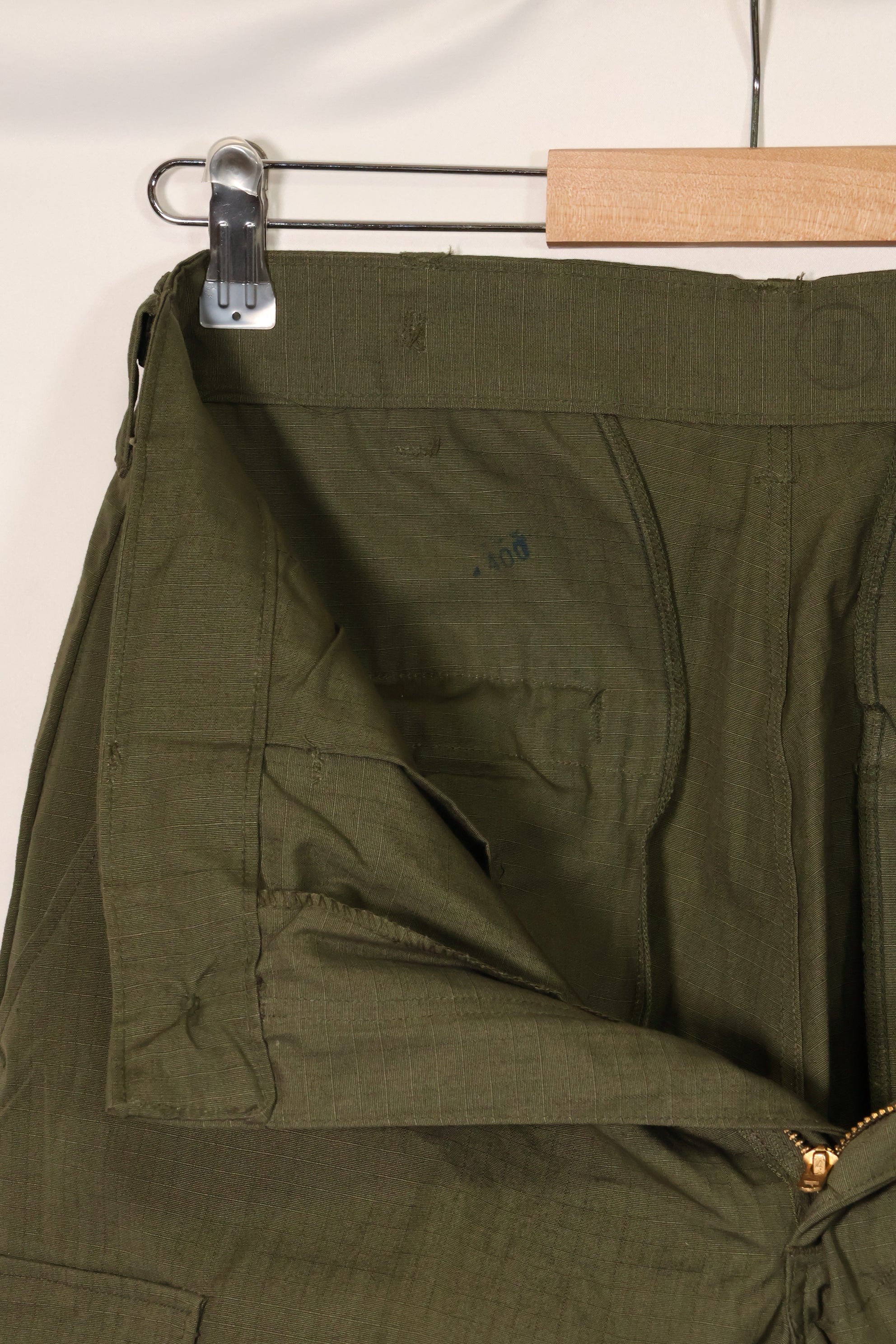 1960's Deadstock 4th Model Jungle Fatigue Pants, no size tag, never used, B