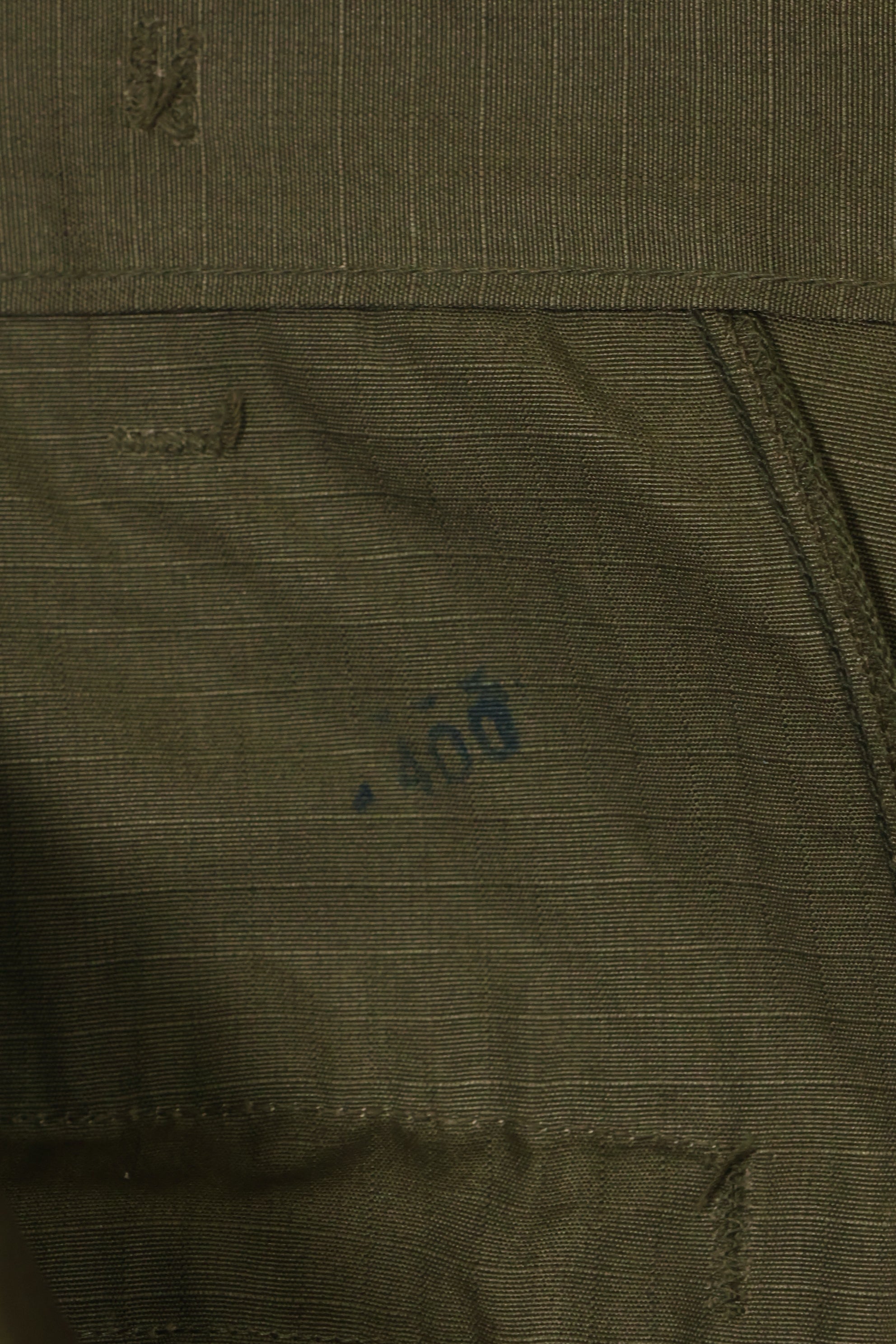 1960's Deadstock 4th Model Jungle Fatigue Pants, no size tag, never used, B
