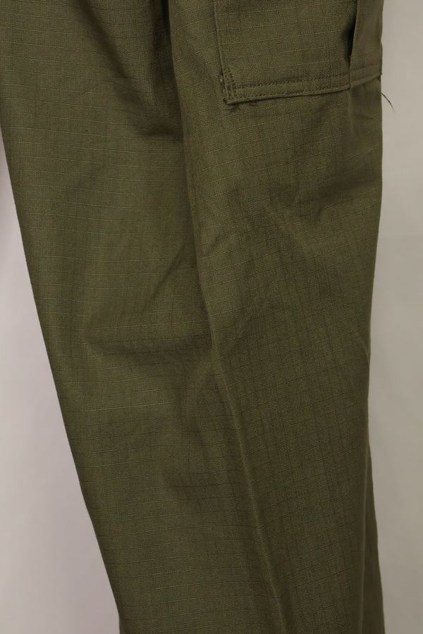 1960's Deadstock 4th Model Jungle Fatigue Pants, no size tag, never used, B