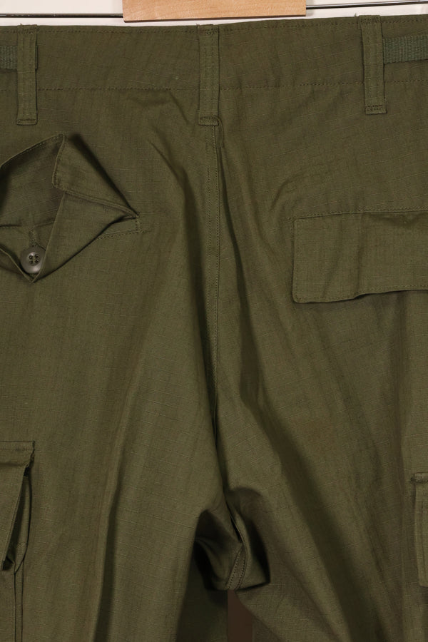 1960's Deadstock 4th Model Jungle Fatigue Pants, no size tag, never used, B