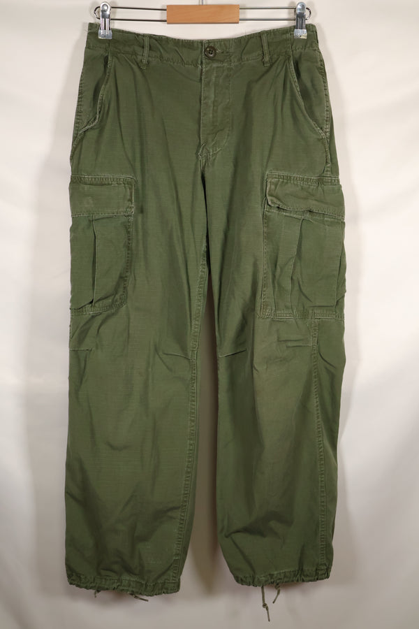 Contract year unknown S-R size 4th Model Jungle Fatigue pants, used, released by film company