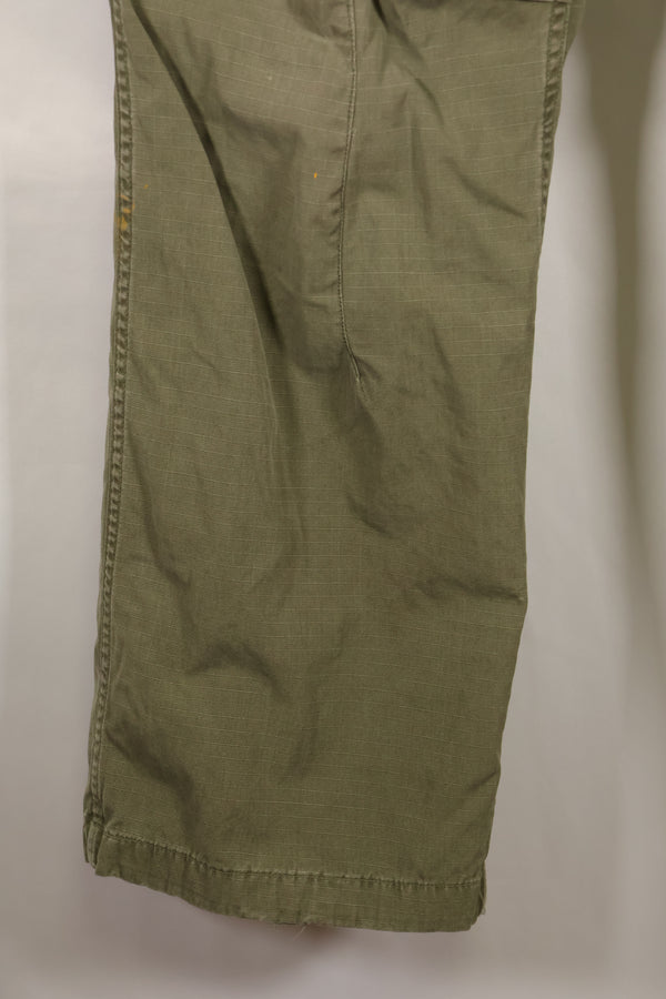 Circa 1969 S-R Size 4th Model Jungle Fatigue Pants, used, film company release, C