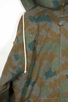 1962 East German Army NVA M58 Flächentarn sniper smock in Bluementarn camo, almost unused.