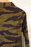 Real A-M Tiger Stripe Shirt Gold Tiger Derivative Pattern in good condition
