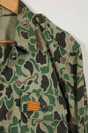 1980's Korean Army Frogskin camouflage HBT shirt, almost unused B