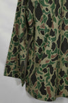 1980's Korean Army Frogskin camouflage HBT shirt, almost unused B